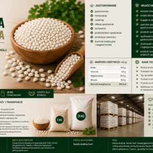 🌱 FASOLA DROBNA 5 KG / 25 KG – PRODUKTY SYPKIE FRUCTOS - obrazek 4