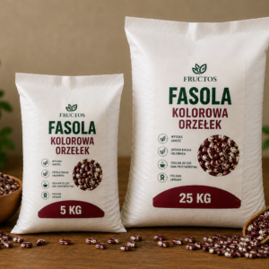 FASOLA KOLOROWA ORZEŁEK 5 KG / 25 KG – PRODUKTY SYPKIE FRUCTOS - obrazek 3