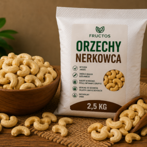 🥜 ORZECHY NERKOWCA 2,5 KG – PRODUKTY SYPKIE FRUCTOS - obrazek 5