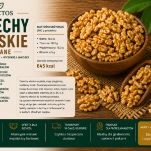🌰 ORZECHY WŁOSKIE ŁUSKANE 3 KG – PRODUKTY SYPKIE FRUCTOS - obrazek 3