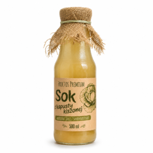 🥬 SOK Z BIAŁEJ KAPUSTY KISZONEJ FRUCTOS 500 ml